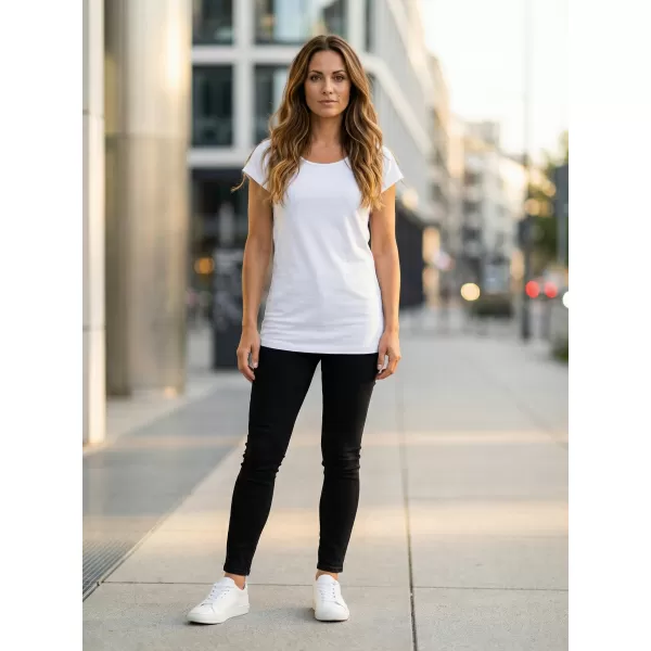  Ženska duga majica ALTISPORT NoPrint NP/ALW321 BIJELA 