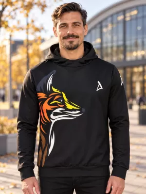 Muška premium funkcionalna majica ALTISPORT VOJ/ALM029MI01 CRNA I ŽUTA
