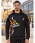 Muška premium funkcionalna majica ALTISPORT VOJ/ALM029MI01 CRNA I ŽUTA