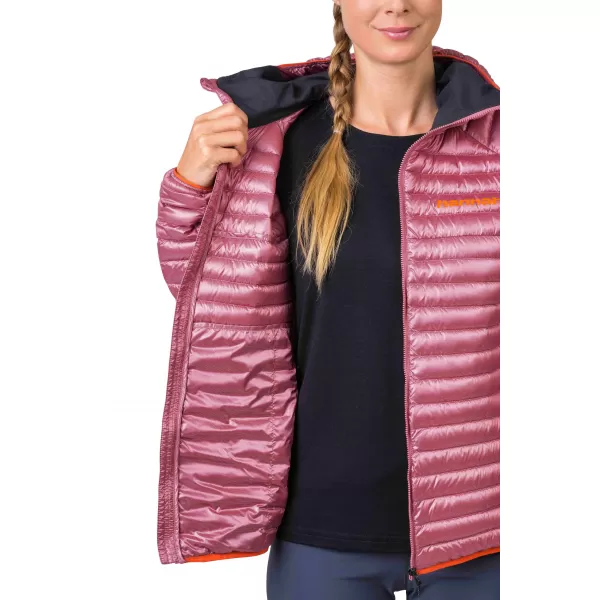  Ženska jakna HANNAH MANTIS HOODY SUNCEM POLJUBLJEN KORAL 