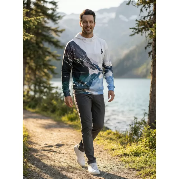  Muška premium funkcionalna majica ALTISPORT VOJ/ALM030MI01 BIJELO/PLAVO 