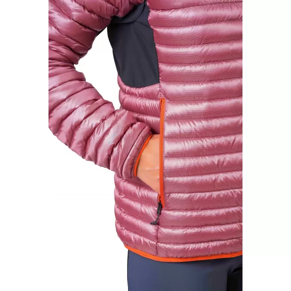  Ženska jakna HANNAH MANTIS HOODY SUNCEM POLJUBLJEN KORAL 
