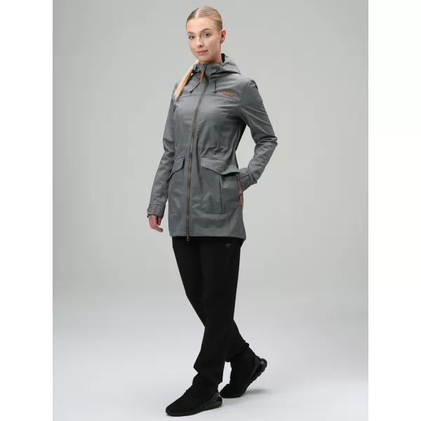  Ženski softshell kaput LOAP LAVILA SFW2402 SIVA 