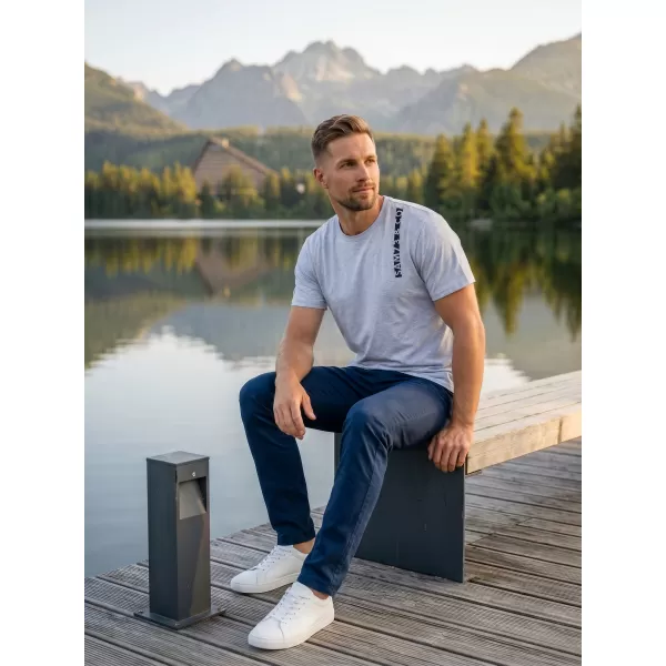  Muška majica kratkih rukava SAM 73 FABIO MT 842 SVIJETLOSIVA 