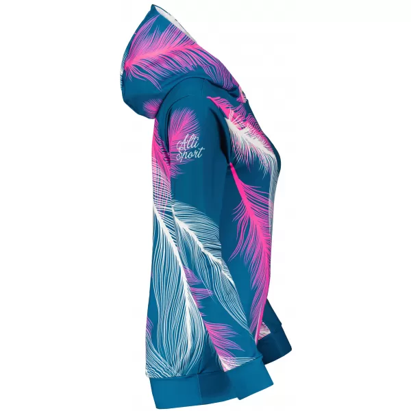 Ženska premium funkcionalna majica ALTISPORT VOJ/ALW001MI01 BENZIN/ROZA 