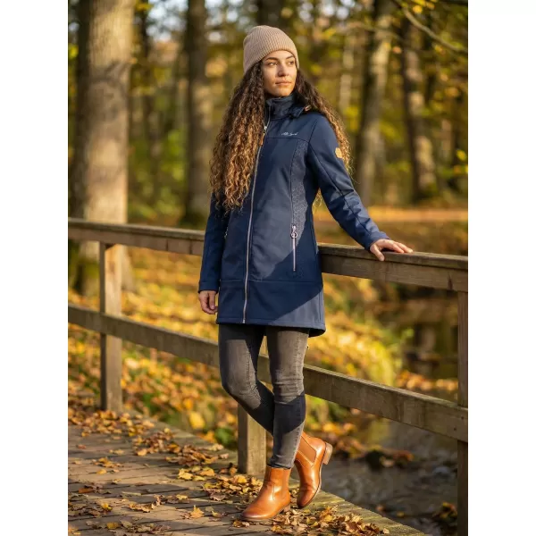  Ženski softshell kaput ALTISPORT CIARA TAMNOPLAVA/SREBRNA 