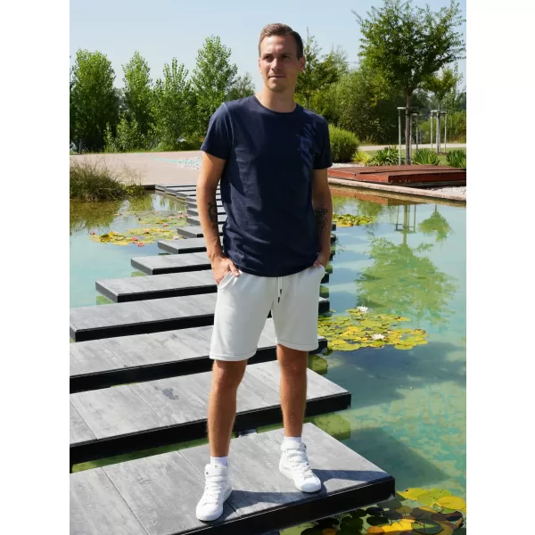  Muška majica kratkih rukava ALTISPORT CLARK TAMNOPLAVA 
