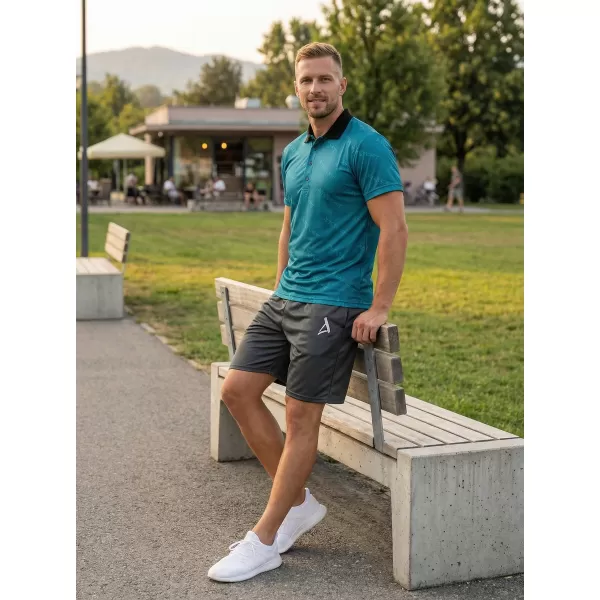  Muške premium funkcionalne kratke hlače ALTISPORT VOJ/ALM013KRA01 SIVA 