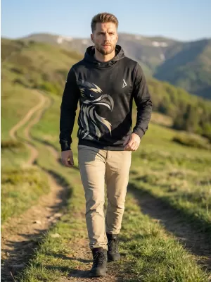 Muška premium funkcionalna majica ALTISPORT VOJ/ALM029MI01 CRNO SMEĐA