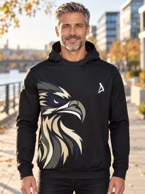 Muška premium funkcionalna majica ALTISPORT VOJ/ALM029MI01 CRNO SMEĐA