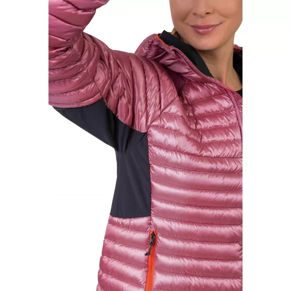  Ženska jakna HANNAH MANTIS HOODY SUNCEM POLJUBLJEN KORAL 