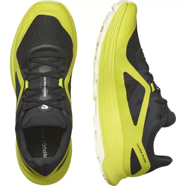  Muške cipele SALOMON ULTRA FLOW L47462500 CRNA/SUMPORNA OPRUGA/PROZIRNO ŽUTA 