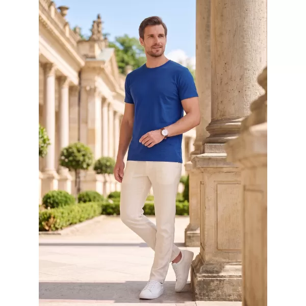  Muška majica kratkih rukava ALTISPORT NoPrint NP/ALM921 KRALJEVSKO PLAVA 
