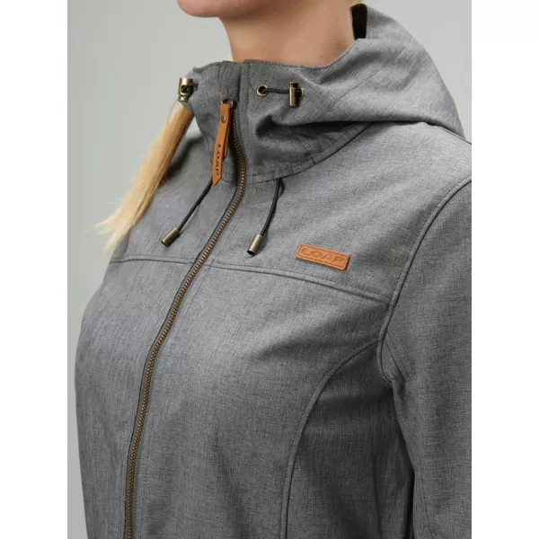  Ženski softshell kaput LOAP LAVILA SFW2402 SIVA 