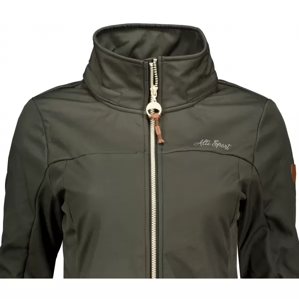  Ženski softshell kaput ALTISPORT CIARA KAKI 
