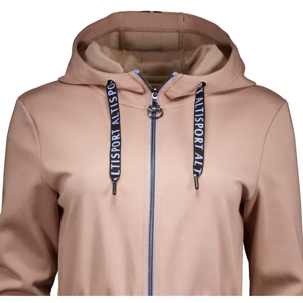  Ženski sweatshirt ALTISPORT CELIA BEŽ/PLAVA 
