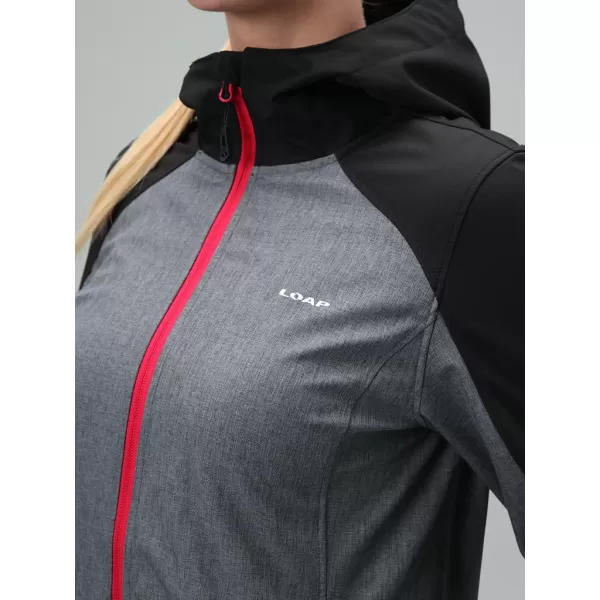  Ženska softshell jakna LOAP LADANA SFW2403 SIVA 