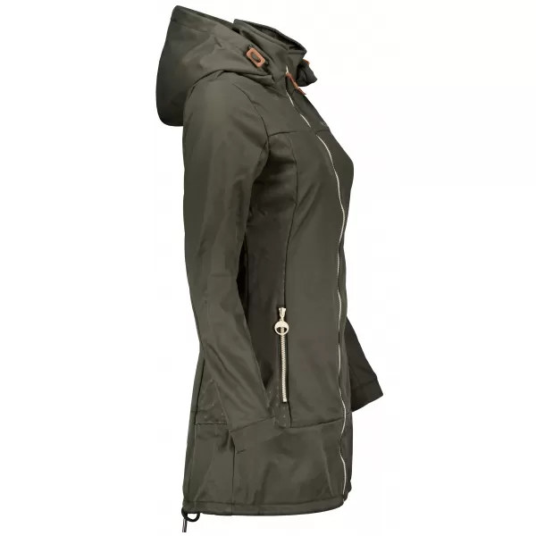  Ženski softshell kaput ALTISPORT CIARA KAKI 