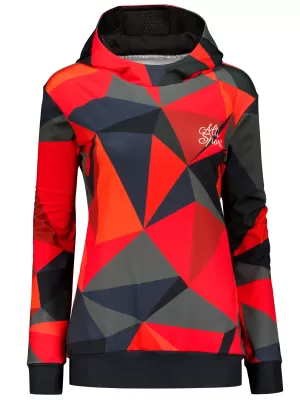 Ženska premium funkcionalna majica ALTISPORT VOJ/ALW007MI01 CRVENA