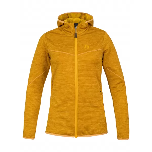  Ženski sweatshirt HANNAH DAGNYS HOODY ZLATNO ŽUTA MEL 