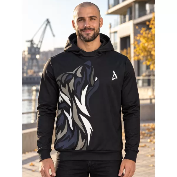  Muška premium funkcionalna majica ALTISPORT VOJ/ALM029MI01 CRNO SIVA 