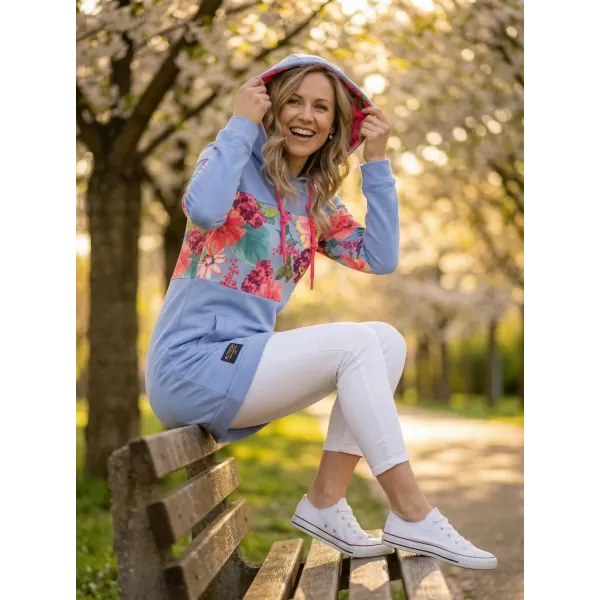  Ženski sweatshirt ALTISPORT CECILY PLAVA 
