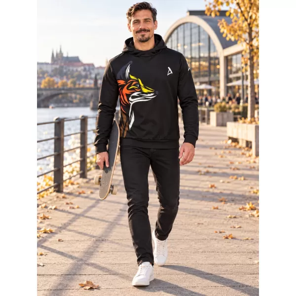  Muška premium funkcionalna majica ALTISPORT VOJ/ALM029MI01 CRNA I ŽUTA 
