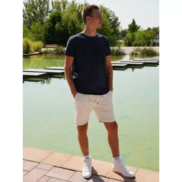  Muška majica kratkih rukava ALTISPORT CARLSON TAMNOPLAVA 