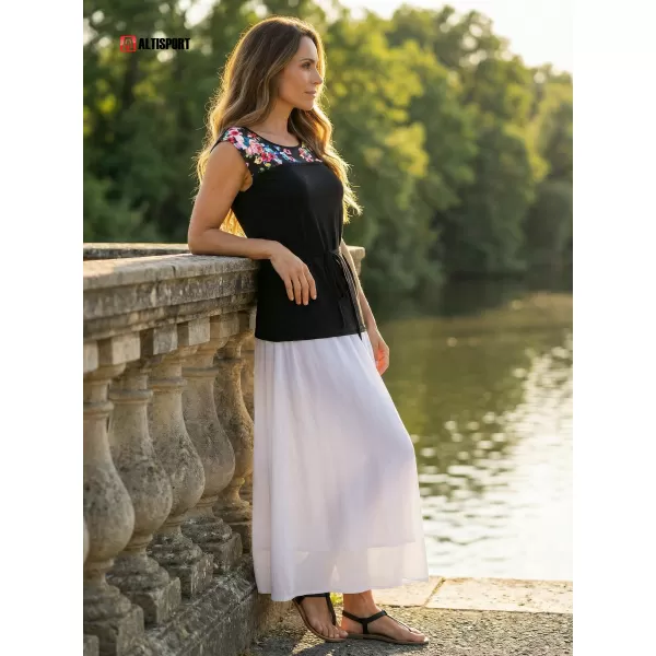  Ženska majica kratkih rukava KIXMI SELLY CRNA 