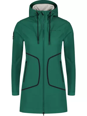 Ženski softshell kaput NORDBLANC HEAVENLY NBSSL8008 ZELENA