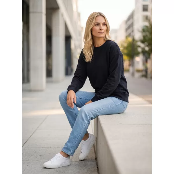  Ženski sweatshirt SAM 73 LUANA WM 790 TAMNOPLAVA 