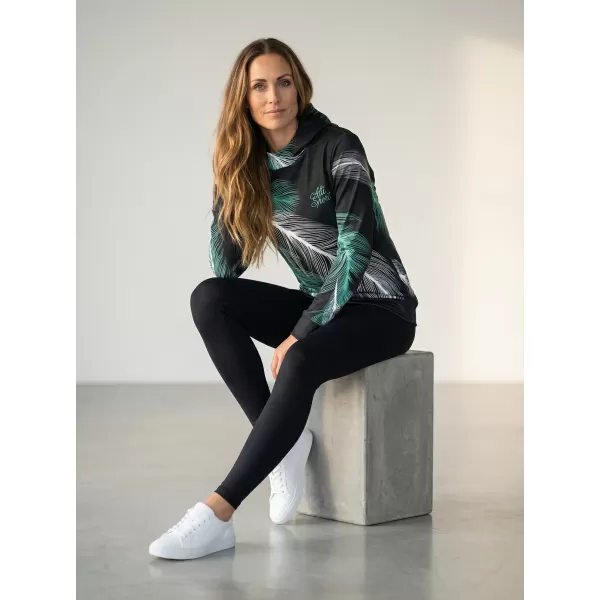  Ženska premium funkcionalna majica ALTISPORT VOJ/ALW001MI01 CRNO/TIRKIZNO 