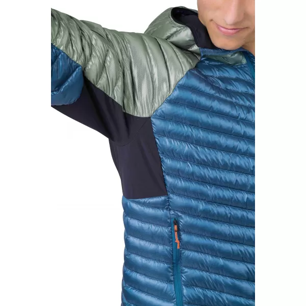  Muška jakna HANNAH MIO HOODY LJILJAN/MORSKA PLAVA 