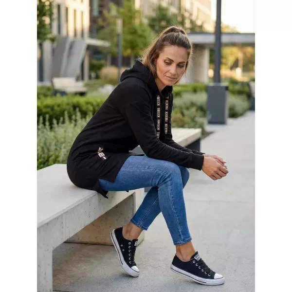  Ženski sweatshirt KIXMI SHARON CRNA 