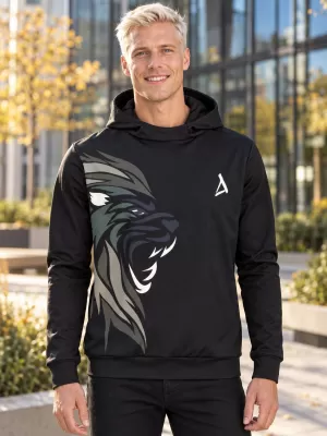 Muška premium funkcionalna majica ALTISPORT VOJ/ALM029MI01 CRNA I BEŽ