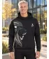Muška premium funkcionalna majica ALTISPORT VOJ/ALM029MI01 CRNA I BEŽ