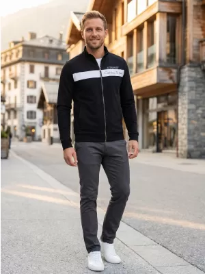 Muški sweatshirt ALTISPORT CORDEL CRNA