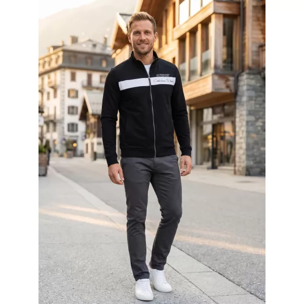  Muški sweatshirt ALTISPORT CORDEL CRNA 