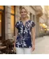 Ženska bluza ALTISPORT CAITY TAMNOPLAVA