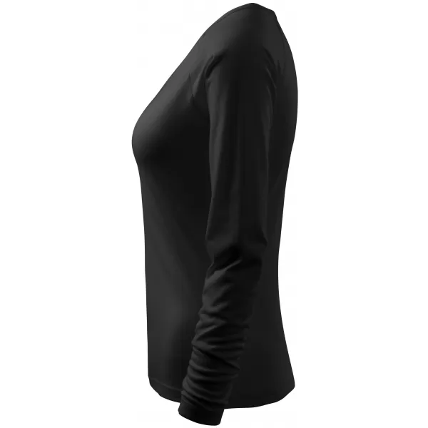  Ženska majica s dugim rukavima ALTISPORT NoPrint NP/ALW721 CRNA 
