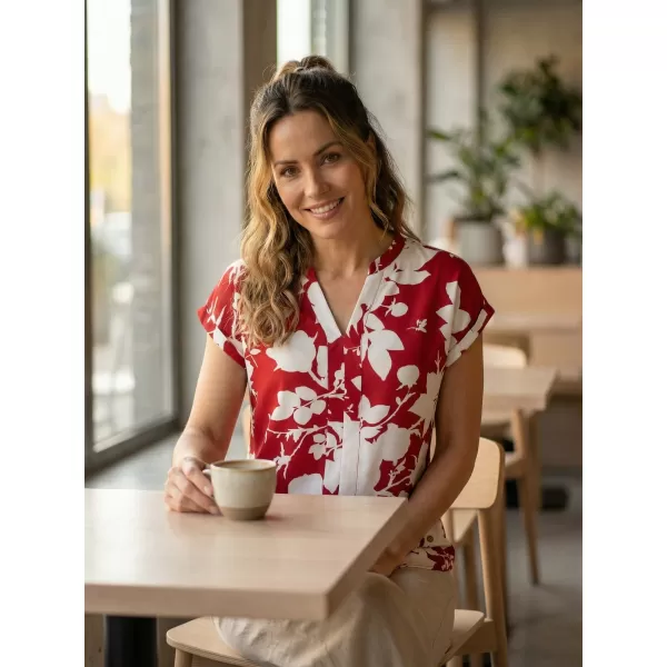  Ženska bluza KIXMI SABINE TAMNOCRVENA 
