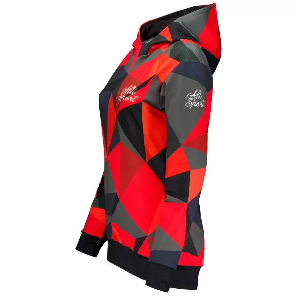  Ženska premium funkcionalna majica ALTISPORT VOJ/ALW007MI01 CRVENA 