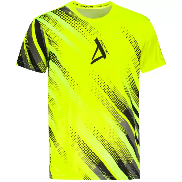  Muška funkcionalna premium majica ALTISPORT VOJ/ALM028TR01 NEON ŽUTA 