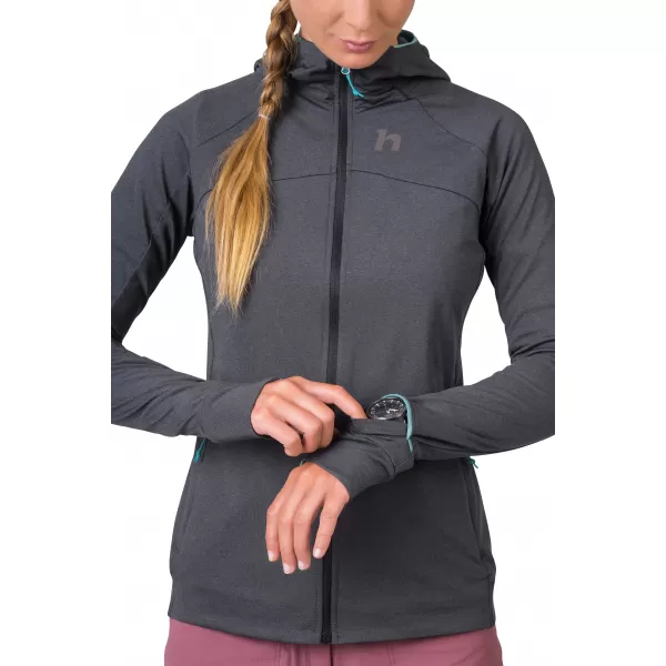  Ženski sweatshirt HANNAH ELI HOODY ANTRACIT MEL 