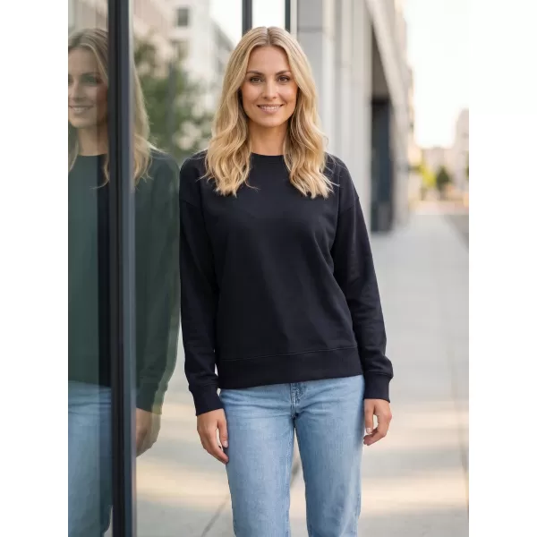  Ženski sweatshirt SAM 73 LUANA WM 790 TAMNOPLAVA 