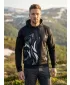 Muška premium funkcionalna majica ALTISPORT VOJ/ALM029MI01 CRNO SIVA