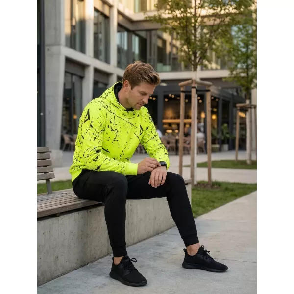  Muška premium funkcionalna majica ALTISPORT VOJ/ALM034MI01 NEON ŽUTA 