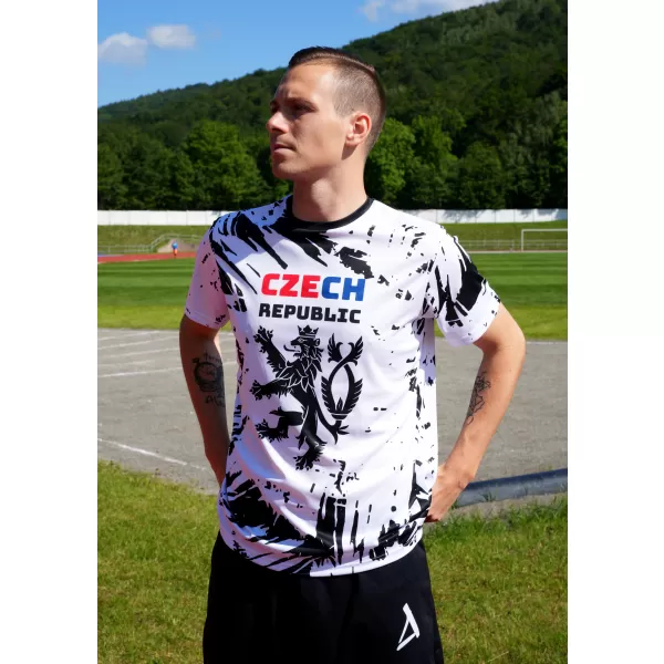  Muška premium funkcionalna majica ALTISPORT x CZE VOJ/ALM036TR01 APSTRAKCIJA 