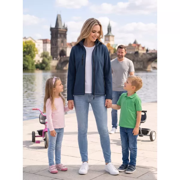 Ženska softshell jakna ALTISPORT NoPrint NP/ALW125 TAMNOPLAVA 