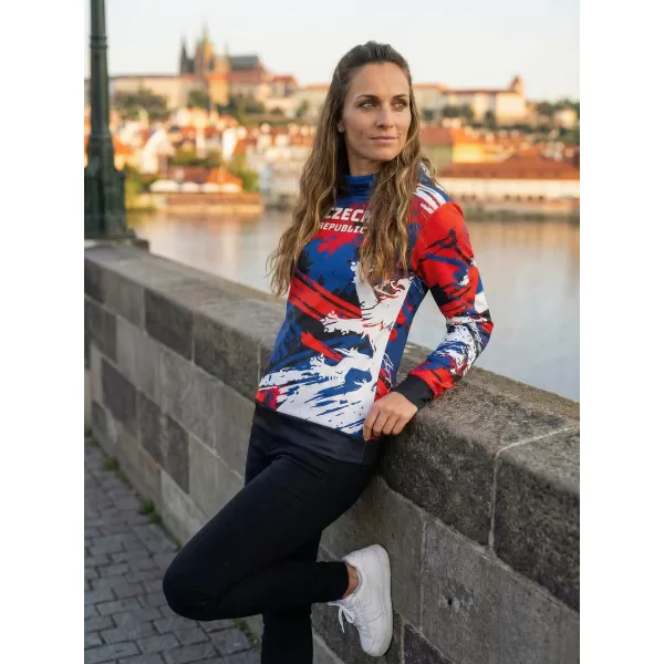  Ženska vrhunska funkcionalna majica ALTISPORT VOJ/ALW036MI01 ČEŠKI 